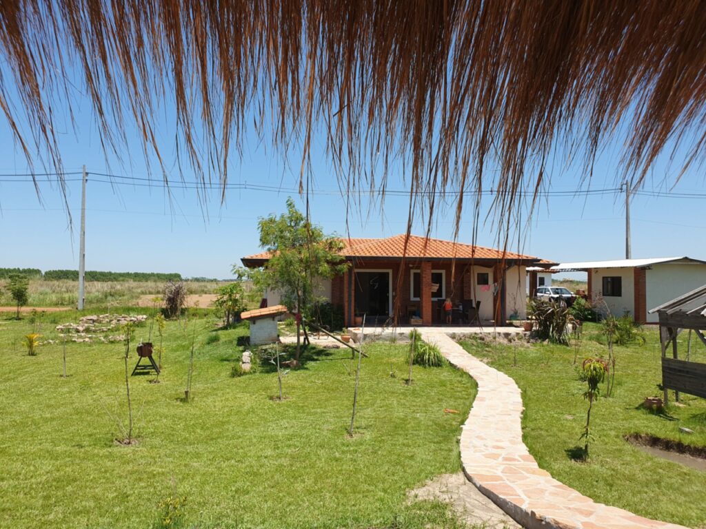 Unser Haus am Grundstück in Paraguay